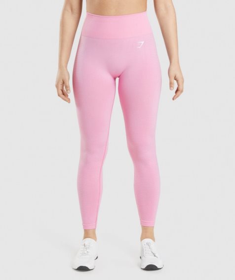 Women's Gymshark Vital Seamless 2.0 Leggings Pink | CA 380A65